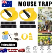 2PCS Mouse Trap N Flip Slide Bucket Lid Mouse Rat Trap Ladder Mousetrap Catcher