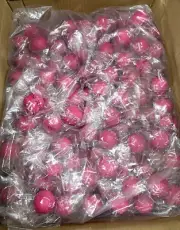 Case of 750 T-Mobile Branded Pink Squishy Stress Relief Golf Balls Promo Items