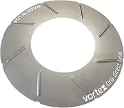 VORTEX (IN) DIRECT HEAT Accessories for Weber Kettle, Big Green Egg, Kamado, BGE and Charcoal Grills (Charcoal Heat Controller Baffle)