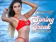 2022 Classmate USA Spring Break Swimsuit Calendar 12 x 12 wall collectible