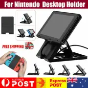 NEW Nintendo Switch Foldable Desktop Holder Playstand Mount Stand Bracket Black