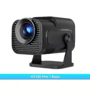 Mini Newly Native 720P Android 11 4K Projector 300ANSI Wifi6 BT5.0 Cinema HY320
