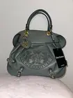 Juicy Couture twin/twig Scottie hobo satchel dog bag in sage or thyme green