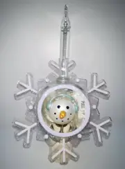 RAZ Snowman Snowflake Night Light - Super Cool! NIB