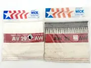 American Wick Lot of 2 AW-29 Kerosene Heater Wicks New Sealed
