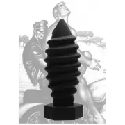 Tom Of Finland Screw U Anal Plug Black Premium Silicone Anal Pleasure Toy For Men Model Tff Ap001 Intense Satisfaction For The Backdoor Delight