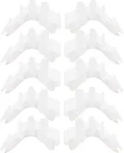 5 Pair Big Toe Gel Toe Separators, Tersely Soft Gel Toe Spacers to Correct Bunions and Restore Toes to Their Original Shape