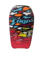33” Co-op Hydro Pipe Red Bodyboard Kickboard Surfing Skimboard Wake Boogie Board