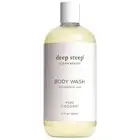 Deep Steep Body Wash, Pure Coconut, 17 Fluid Ounces