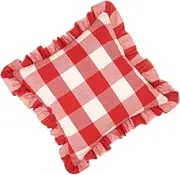 Luxshiny Pillowcase Checkered Pillow Protector for Bedroom Living Room Sofa Car Hotel