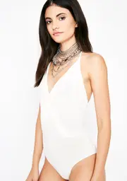 Purely Break It Off Halter Bodysuit