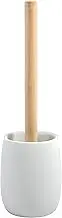 Spirella Sven Toilet Brush Toilet Brush Toilet Brush Set Polyresin White Wood