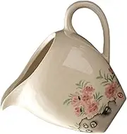 UTHCLO 200ml Ceramic Public Tea Cup Heat-Resistant Pitcher Decorative Handle Tea Set for
