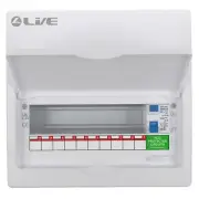 Live Electrical 12 Way Metal Clad Consumer Unit c/w 80A 30mA RCD