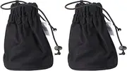 Ipetboom 2 Pcs Hair Dryer Bag Breathable Vent Nylon Material Hair Dryer Shield Cover