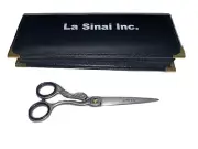 Barber Hair Cutting Scissor | 6 in. | Stainless Steel | Fancy Silver | W Case
