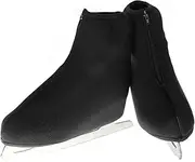 Hockey Skate Covers, Elastic Nylon Ice Skate Covers, Black Figure Skating Covers, Soft Roller Skate Covers for Hockey Skates
