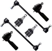 SCITOO 6PCS Set Suspension Kit Ball Joints Tie Rod Ends Sway Bar End Link For Honda Odyssey K90359 ES3669 K90349