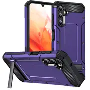 MCC Shockproof Samsung Galaxy A13 5G Heavy Duty Case Cover Stand A136 [Purple]