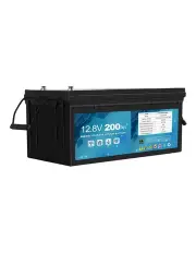 [Safetex] 12V LiFePO4 Lithium Iron 200Ah 2000 Times Rechargeable Deep Cycle Battery
