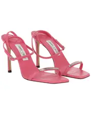 Jimmy Choo Jaxon 95 Leather Sandal