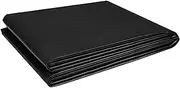 Fish Pond Liners 2x3m 3x4m 4x6m 5x8m 7x10m 8x12m Black HDPE Impermeable Pond Membrane for Garden Koi Pools, Fountains and Waterfall Flexible Underlay(8x12m(26.2x39.3ft))