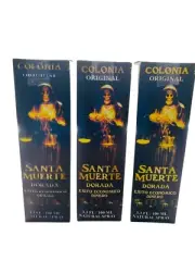 SANTA MUERTE DORADA Perfume Colonia Espiritual Cologne
