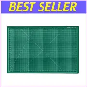Durable 24x36 Green Self-Healing Cutting Mat for Sewing & Crafting Projects