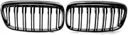 Front Grill Mesh F45 Black Replacement Compatible For BMW 2 Series 5-seat Active Tourer 7-seat F46 Gran Tourer Front Bumper Grille 2015-17