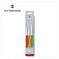 在飛比找PChome24h購物優惠-VICTORINOX 瑞士維氏 餐具組(綠番茄刀+桔間鋸齒刀