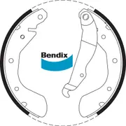 Bendix Rear Brake Shoes for Daewoo Lanos KLAT 1.5L A15SMS Petrol 1997-2003