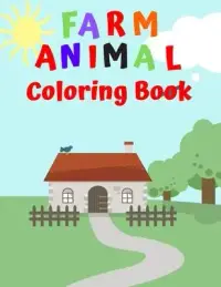 在飛比找博客來優惠-Farm Animal Coloring Book: My 