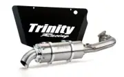 Trinity Full Exhaust Big Core Single Muffler For RZR XP Turbo S 2016-21