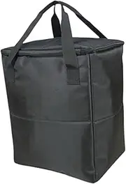 AsrMyjcx Desktop PC Computer Case Bag Computer Host Dust Cover Compact Travel Protecter Dustproof Oxford Cloth Black Carrying Case, 33cmx25cmx40cm