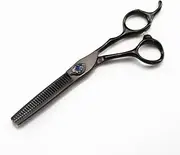 Barber Hair Cutting, 6 Inch Professional 440c Steel Scissor Haircut Thinning Barber Cutting Shears Hairdressing