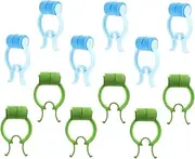 TOPPERFUN 12pcs Portable Nose Clips for Breathing Practice Nose Stoppers for Home Use Durable and Flexible for Improved Nasal Breathing
