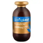 NEW Spring Leaf Pure Squalene 1000mg 360 Capsules SpringLeaf