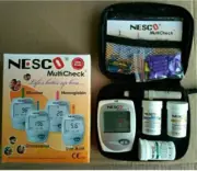 Nesco GCU Multicheck 3 in 1 Kits Blood Glucose, Cholesterol & Uric Acid Monitor