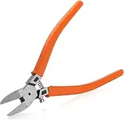 SPEEDWOX Wire Cutter 38 Angled Flush Cutters for Electronic Components Ultra Sharp Side Cutters Wire Scissors for Jewellery Making Cutting Soft Wires, Electronics Zip Tes