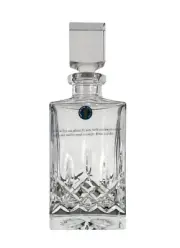 Waterford Crystal Lismore Square Decanter 26 oz.