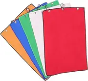 SUPVOX Golfing Towels Pack Microfiber Cleaning Towels for Golf Balls Portable and Easy to Carry