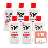 在飛比找momo購物網優惠-【Acne-Aid 愛可妮】愛可妮控油潔膚露X6瓶組(100