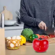 Cute Tomato Kitchen Timer Count Down Timing Reminder for Study Classroom