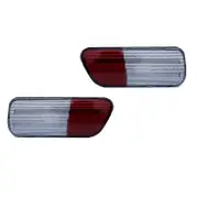 Gtinthebox 2PCS Rear Bumper Reflector Backup Reverse Light Cover Housings For 2006-2010 Chrysler PT Cruiser, No Bulb / Socket Clear Lens