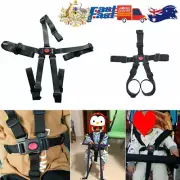 5 Point Chair High Safe Strap Harness Buggy Baby Car Children Pram Stroller Belt