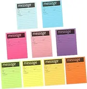 Veemoon 9 Multi Function Note Stickers Sticky Memo Pads for Home Office School Use Strong Adhesive Portable Design for Easy Posting Walls Desks Fridges