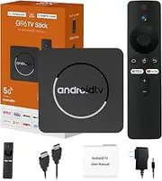 Fourmor 2024 New Ultra HD Android TV Box with - Built-in YouTube + Netflix Streaming Device 4K 8K Ultra HD WiFi 5G+BT4.0 Android 13.0 Box Media Player