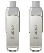 Lexar Dual Drive USB-C & USB-A 128GB – 2-pack