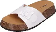 [Scholl] Kathleen 24 Women's Mules - White, White, 10 AU