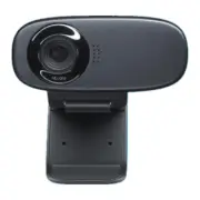 C310 USB2.0 HD WebCam 1280x720P Widescreen Noise-Reducing Mic Clip Window 7 8 10
